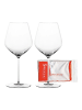 Spiegelau 2er Set Burgundergläser + Poliertuch Hi-Lite 734 ml in transparent