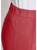 MADELEINE Stretch-Hose mit Biesen, Bügelfalten in rosenholz
