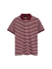 Polo Club Poloshirt RIGBY GO POLO SS STRIPES in Granat-Rohfarbe