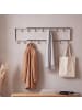 FineBuy Wandgarderobe in Silber / Metall / 80x4x20