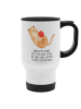Mr. & Mrs. Panda Kaffeebecher To Go Katze Wolle mit Spruch in Weiß