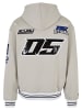 FUBU Kapuzenpullover in creme/black/blue