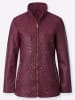Mainpol Lammnappa-Lederjacke in bordeaux