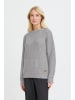 Oxmo Strickpullover OXEdna in Grau