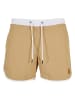 Urban Classics Urban Classics Badeshorts in white/unionbeige