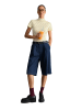Marc O'Polo DENIM Geripptes Jersey-Top slim in Light Yellow
