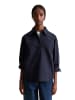 Marc O'Polo DENIM Bluse im Polo-Stil relaxed in Blue Depths