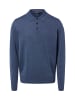 März Strickpullover in blau - 0001