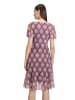 CARTOON Volantkleid mit Rüschen in Purple/Black