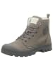 Palladium Schnürstiefelette in grau