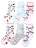 TupTam Kinder Socken Mädchen Jungen Bunt Gemustert 6er Pack in hellrosa