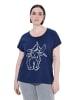 Ulla Popken Shirt in tintenblau