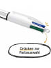 Bic BIC 4 Colours Kugelschreiber Bundle – 17 Stück (12x Shine + 5x Gradient)