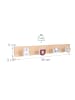 relaxdays Kindergarderobe "Tiere" in Mehrfarbig – (B)36 x (H)5 x (T)5 cm