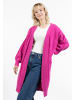 IZIA Damen Long Cardigan in Pink