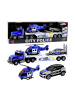 Wisam® Polizeiwagen, Hubschrauber, Auto, Polizeiauto, Lichter