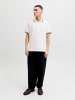 Jack & Jones Poloshirt in Cloud Dancer