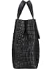 LIEBESKIND BERLIN Handtasche Paper Bag S20 Croco in Black