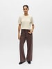 Object Wide Leg Jeans in Seal Brown