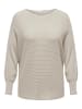 ONLY Carmakoma Strickpullover in Pumice Stone