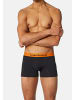 Bruno Banani Retro Short / Pant Flowing in Orange / Schwarz