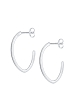 Elli Ohrringe 925 Sterling Silber Geo, Oval in Silber