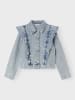 name it Jeansjacke in Light Blue Bleached Denim