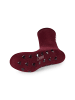 camano Socken ca-soft Stopper stripes 4er Pack bordeaux red