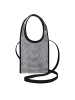 Coperni Schwarz Stoff Handtasche