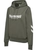 Hummel Verstellbare Taille Kapuzenpullover Hmllegacy Damen in CASTOR GRAY