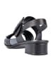 rieker Komfort Sandalen in Schwarz