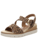 Tamaris Keilsandalette in braun