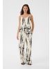 CULTURE Bluse ärmellos CUora Relaxed fit in White/Black Mix