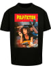 Merchcode T-Shirt "Pulp Fiction Poster Oversize Tee" in Schwarz