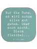 Mr. & Mrs. Panda Untersetzer Spruch Gelassenheit in Krisen mit S... in Meeresbrise