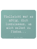 Mr. & Mrs. Panda Mouse Pad Spruch Liebeskummer Selbstfindung mit... in Meeresbrise