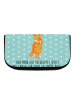 Mr. & Mrs. Panda Waschtasche Fuchs Lord mit Spruch in Türkis Pastell