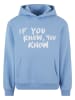 Mister Tee Mister Tee Kapuzenpullover in powderblue