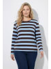 Ulla Popken Langarmshirt in mahagoni