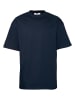 DEF DEF Lange T-Shirts in dress blue