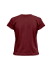 KIDS ONLY T-Shirt 'Erica' in dunkelrot
