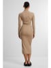 Urban Classics Kleider in beigemelange