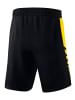 erima Six Wings Shorts in schwarz/gelb