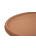 Mauro Ferretti Couchtisch aus ziegelrotem PP, Ø 70 x 35 cm
