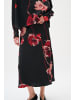 InWear Casual DAWNIW A-shape in BLACK POPPY ROSE