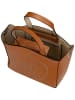 Karl Lagerfeld Handtasche K/Circle SM Perforated in Dark Tan