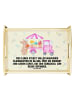 Mr. & Mrs. Panda Servier Tablett Osterhase Blumenwagen mit Spruch in Blumig