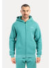 SMILODOX Zip Hoodie Yasin in Petrol