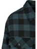 Urban Classics Urban Classics Damen Ladies Flanell Padded Overshirt in jasper/black