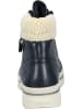 remonte Freizeit Stiefeletten in schwarz/schwarz/beige